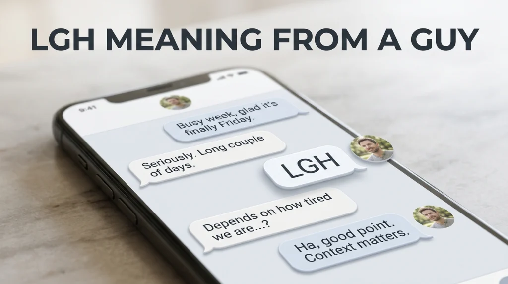 LGH Meaning From a Guy