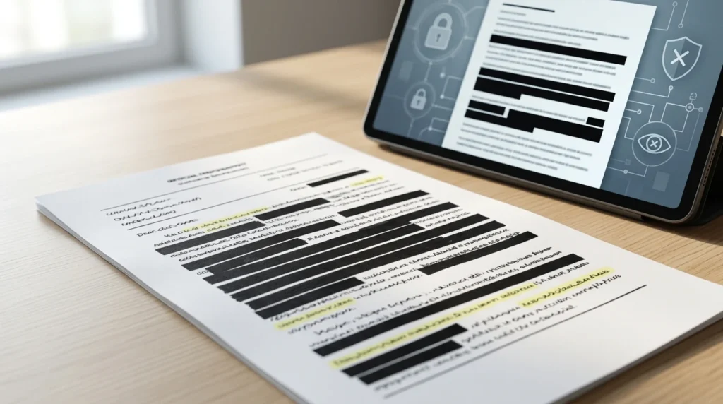 Redacted Meaning