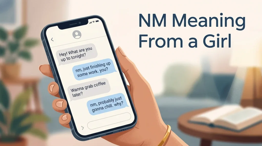 NM Meaning From a Girl