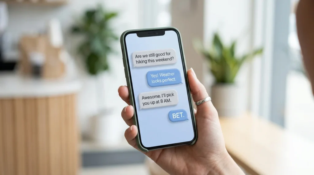 Bet Meaning From a Girl