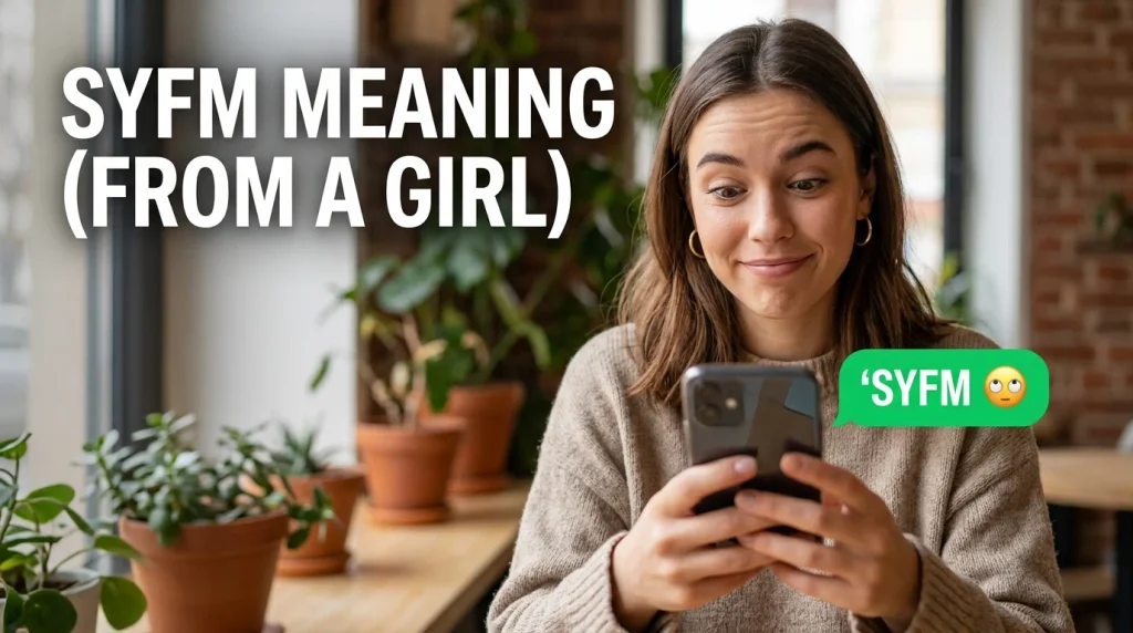 SYFM Meaning From a girl