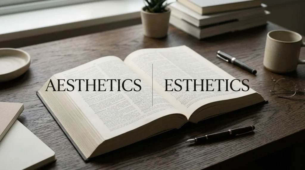 Aesthetics vs Esthetics: Which Spelling Is Correct?