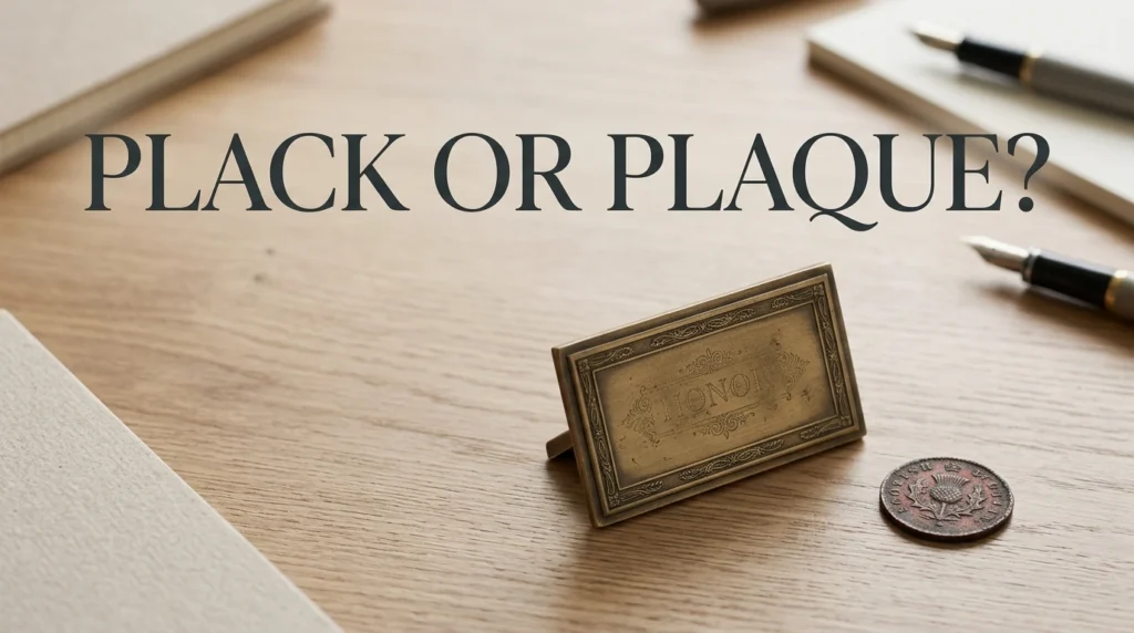 Plack or Plaque: Which Spelling Is Correct?