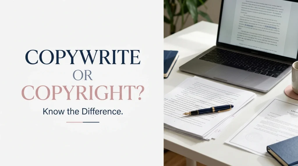 Copywrite or Copyright: Which Spelling Is Correct?