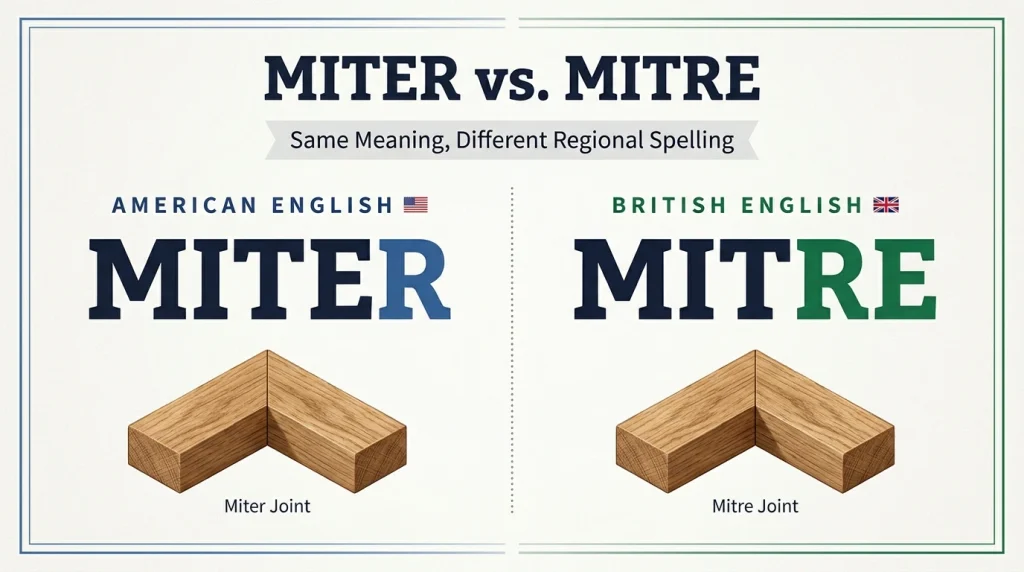 Miter or Mitre