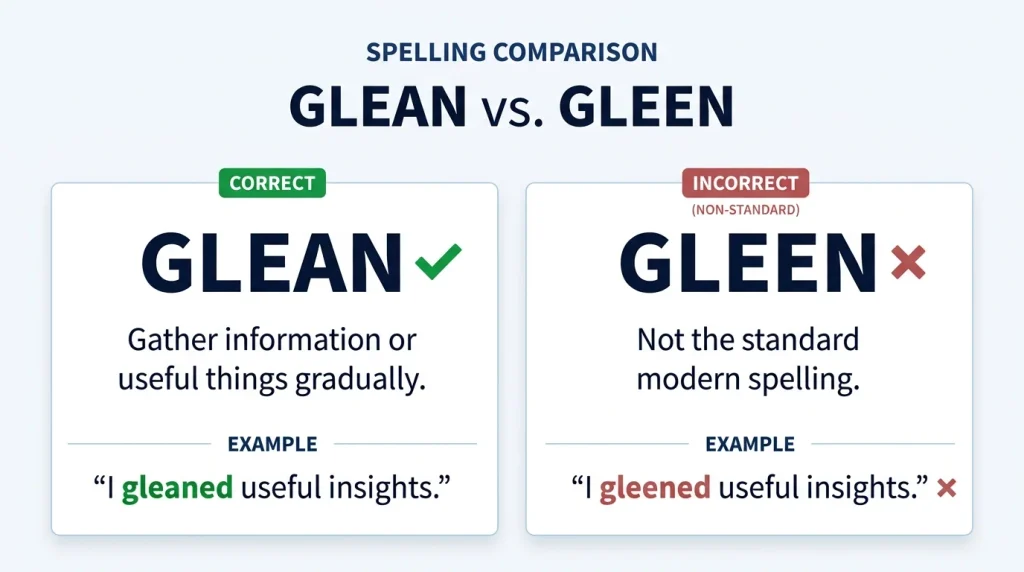 Gleen or Glean
