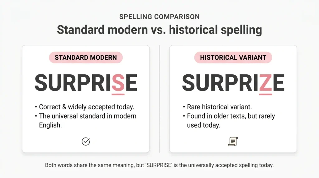 Surprize or Surprise