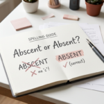 Abscent or Absent: Which Spelling Is Correct?