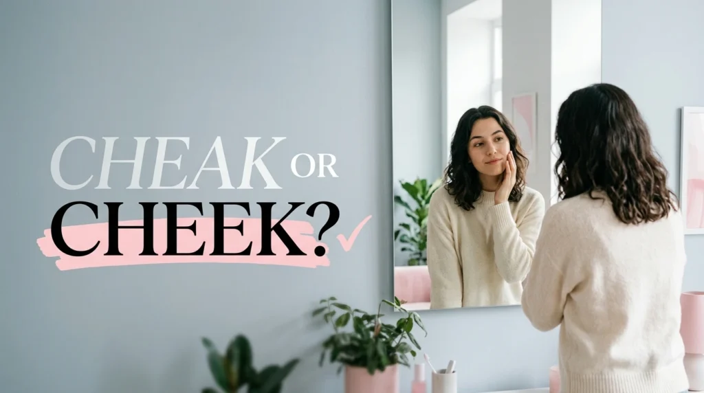 Cheak or Cheek? The Correct Spelling Explained.