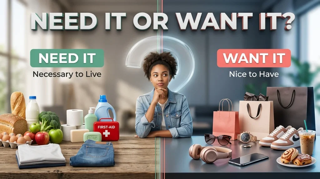 Needs vs. Wants: The Difference Most People Get Wrong.